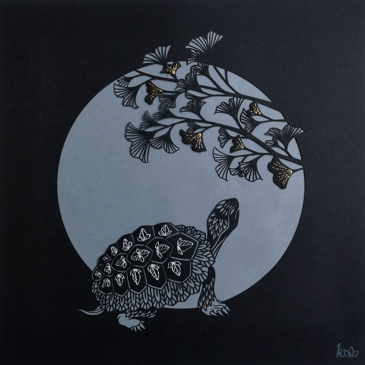 Turtle & Gingko